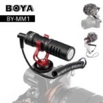 BOYA-BY-MM1-Universal-Cardiod-Shotgun-Microphone-for-iPhone-7-6-6s-Xiaomi-Smartphone-Mac-Tablet