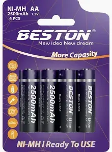 Beston(Beston AA 2700 MAH C807+ Charger)