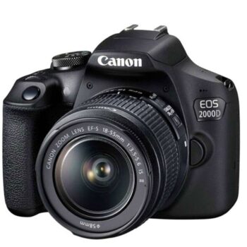 Canon EOS 2000D DSLR Camera with 18-55mm Lens – 24.1MP