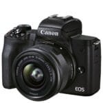 كانون EOS M50 EF-M 15-45mm F3.5-6.3 IS STM ، 24.1 MP ، 4K ، Mirrorless Digital Camera ، Black
