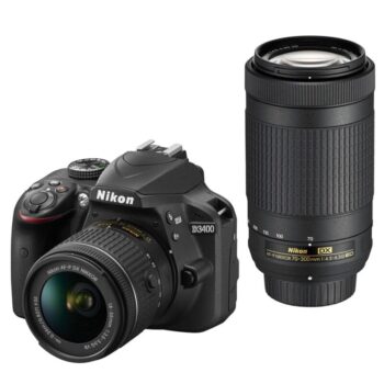 Nikon D3400 (WITH 2 LENS: 70-300 &18-55) Kit
