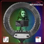 رينج لايت LED-RL288A Camera Photo/Video 35W 288 Pieces LED Ring Light 5500K Dimmable Ring Video Light & Universal Adapter with US/EU Plug