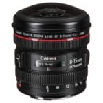 عدسة كانون - Canon EF 8-15mm f/4L Fisheye USM