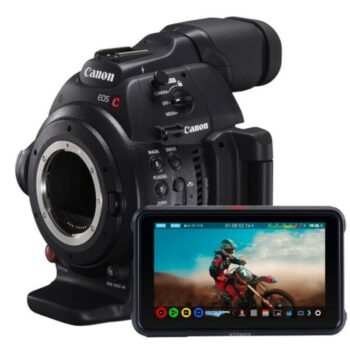 Canon EOS C100 Mark II + Atomos