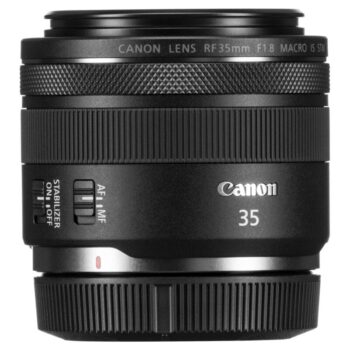 Canon RF 35mm F1.8 IS STM Macro Lens – Wide Aperture, Image Stabilization
