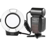TRIOPO Photography Camera LED Macro Ring Flash Light TR-15EX Ring Mount on Flash for Nikon Nikon Studio