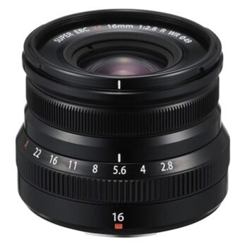 عدسة فوجي FUJIFILM Lens F XF16mm F2.8 WR BLACK