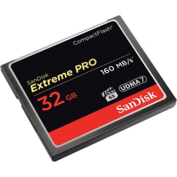 كارت ذاكرة (ميموري كارد) -SanDisk 32GB Extreme Pro CompactFlash Memory Card (160MBs)