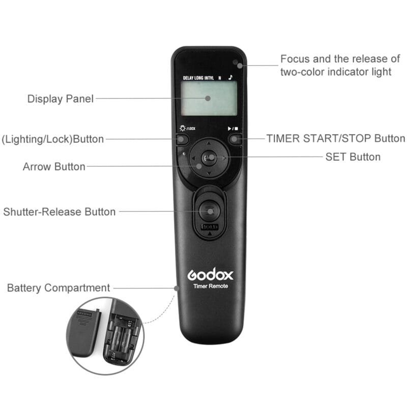 GODOX-Shutter-Digital-Timer-Remote--UTR-C1-..