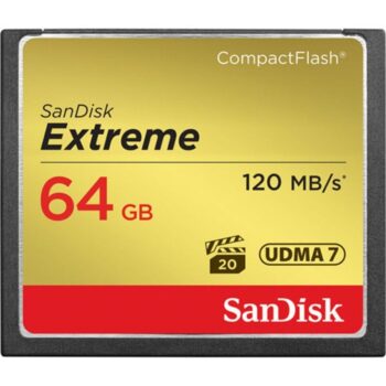 SanDisk 64 GB Extreme CompactFlash Memory Card