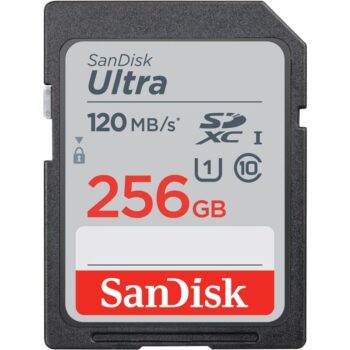 كارت ذاكرة (ميموري كارد) -SanDisk 256GB Ultra UHS-I SDXC Memory Card