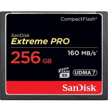 كارت ذاكرة (ميموري كارد) -SanDisk 256GB Extreme Pro CompactFlash Memory Card (160MB/s)