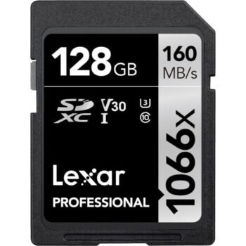 Lexar 128GB Professional 1066x UHS-I SDXC Memory Card