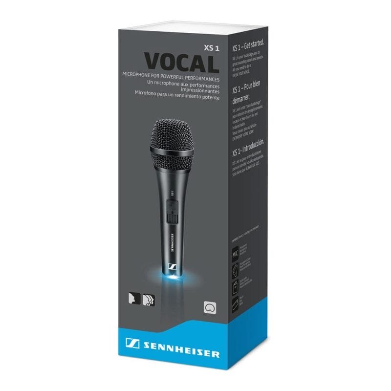 Sennheiser-XS-1-Handheld-Cardioid-Dynamic-Vocal--.023 Sennheiser XS 1 Handheld Cardioid Dynamic Vocal
