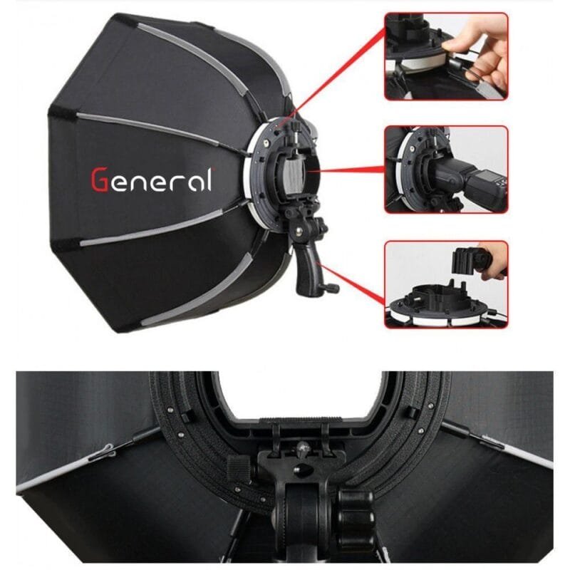 General-easy-octa-for-flash-with-Flash-Bracket-120CM