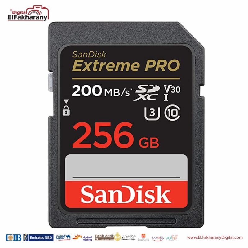 sandisk Extreme Pro sdxc 256GB 200MBs sandisk Extreme Pro sdxc 256GB 200MBs