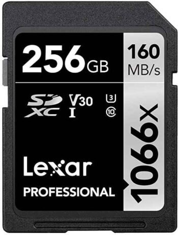 Lexar Professional 1066x SDXC UHS-1 256GB 160MB/s