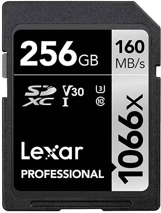 Lexar Professional 1066x SDXC UHS-1 256GB 160MB/s Lexar Professional 1066x SDXC UHS-1 256GB 160MB/s