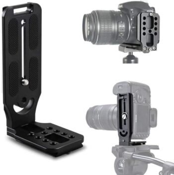 Universal L Plate for DSLR and Mirrorless Cameras