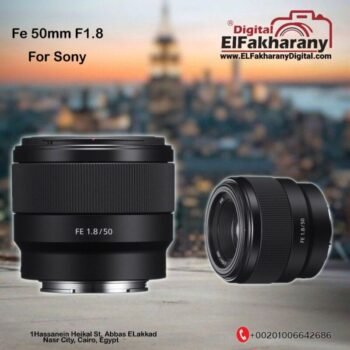 عدسة FE 50mm f/1.8 من سوني