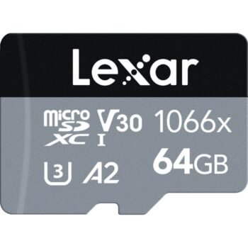 Lexar 64GB Professional 1066x UHS-I SDXC Memory Card (SILVER Series)