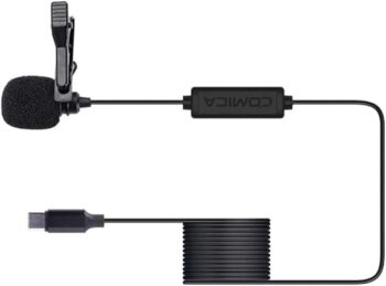 Comica CVM-V01SP (UC) lavalier microphone for smartphones with USB-C connection