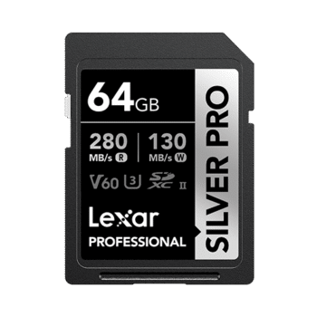 Lexar® Professional 64GB Card 280MBS