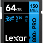 lexer SDXC v30 80 64GB 150MB/s  4k