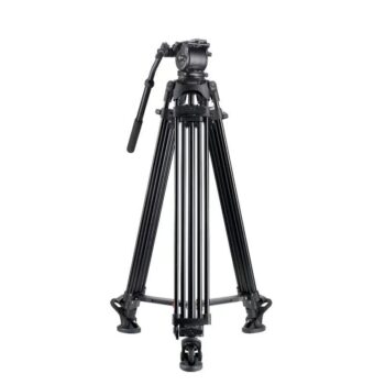 WT-716 حامل ثلاثي احترافي هيدروليكي للفيديو يتحمل وزن 8 كجم + حقيبة