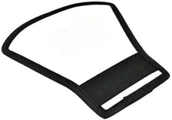 Speedlite flash diffuser softbox silver/white reflector photography studio flash light reflective