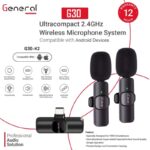 General Wireless G30 microphones