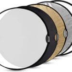 Reflector 5in1 Circle 60cm Black Silver White Gold and diffuser