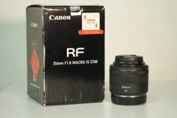 canon lens RF 35mm f1.8 macro stm (USED)