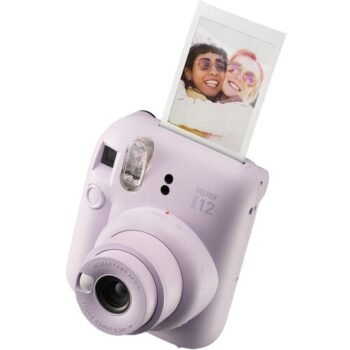 FUJIFILM INSTAX MINI 12 Instant Film Holiday Camera Bundle (Lilac Purple)