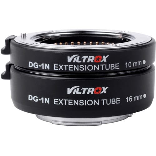 3-24 Viltrox DG-1N AF Macro Extension Tube Set for Nikon
