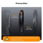 K&F Concept 82mm Variable Fader ND2-ND32 + CPL 2-in-1 Filter (Nano-X Series)