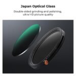 K&F Concept 82mm Variable Fader ND2-ND32 + CPL 2-in-1 Filter (Nano-X Series)