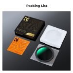 K&F Concept 82mm Variable Fader ND2-ND32 + CPL 2-in-1 Filter (Nano-X Series)
