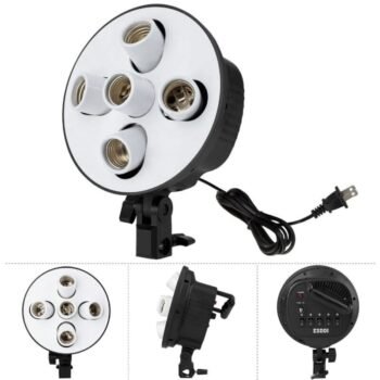 TL-5 Lighting Kit - 2 Softboxes with 5-Socket Lamp Holder