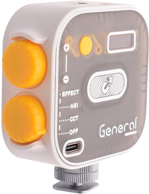 General-Led6RGB-1 General Led6RGB Video Led Light 18W 2500K-9900K – White