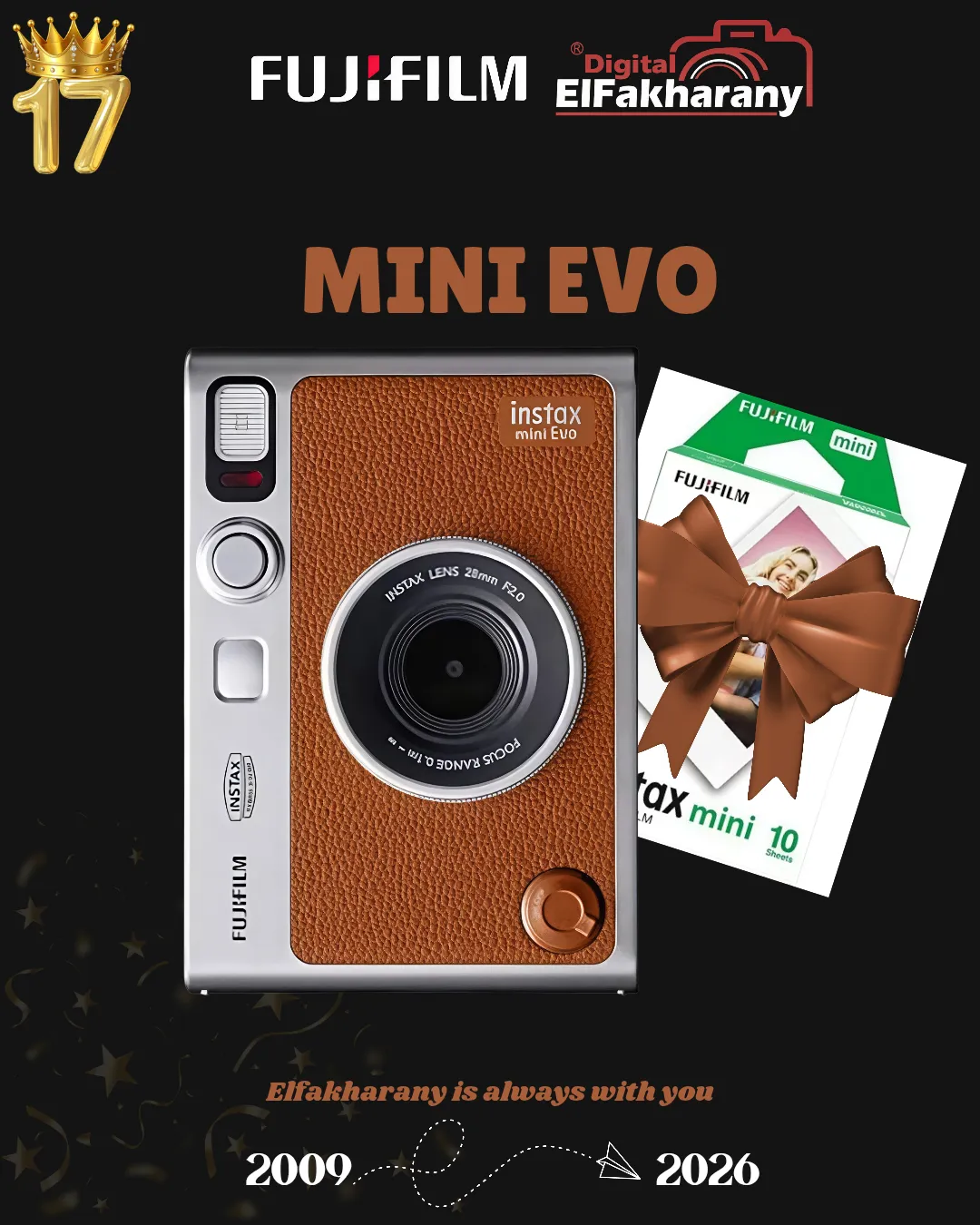 evo_result Instax Mini Evo Brown