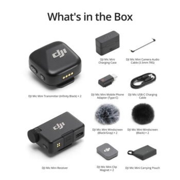 DJI Mic Mini 2 Wireless Microphone System
