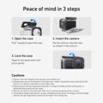 TELESIN Waterproof Case for DJI Osmo Action 6