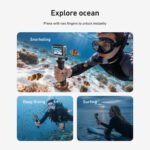 TELESIN Waterproof Case for DJI Osmo Action 6