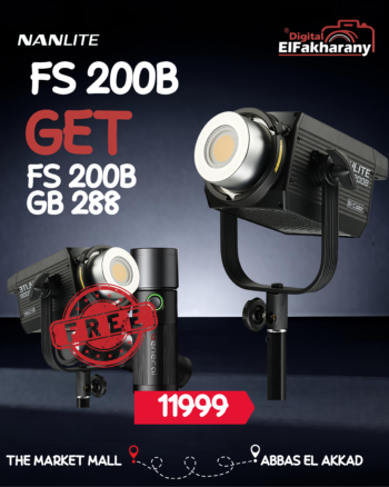 Nanlite FS-200Bi (Buy 1 Get 1 FREE) + GB-288 Optical Snoot