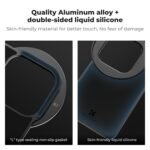K&F CONCEPT 6.1 inch Magnetic Lens Filter Mount Adapter with 67mm CPL Filter for iPhone, Compatible with 17/16/15/14/13/12, 16/15/14/13/12 Pro