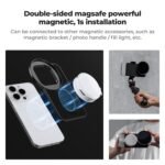 K&F CONCEPT 6.1 inch Magnetic Lens Filter Mount Adapter with 67mm CPL Filter for iPhone, Compatible with 17/16/15/14/13/12, 16/15/14/13/12 Pro