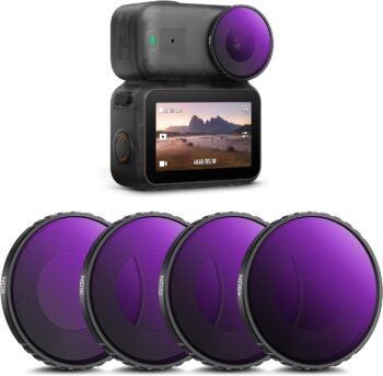 K&F CONCEPT ND8,ND16,ND32,ND64 Filters Compatible with DJI Osmo Nano 