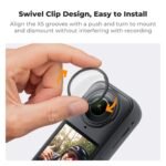 واقيات العدسات K&F CONCEPT Premium المتوافقة مع Insta360 X5