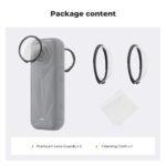 واقيات العدسات K&F CONCEPT Premium المتوافقة مع Insta360 X5